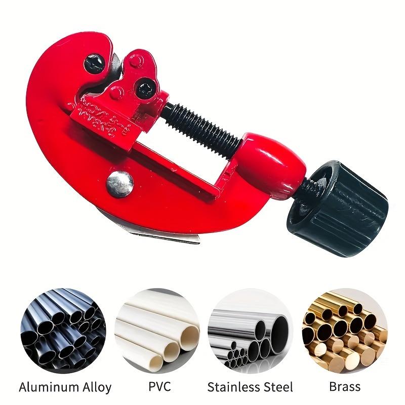1 Stück Rohrabschneider aus Kohlenstoffstahl, 1/8" bis 1-1/8" Edelstahl Aluminium Kupfer Rohrschneider