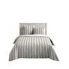 Parure de lit 220 x 240 cm Armel rayée beige