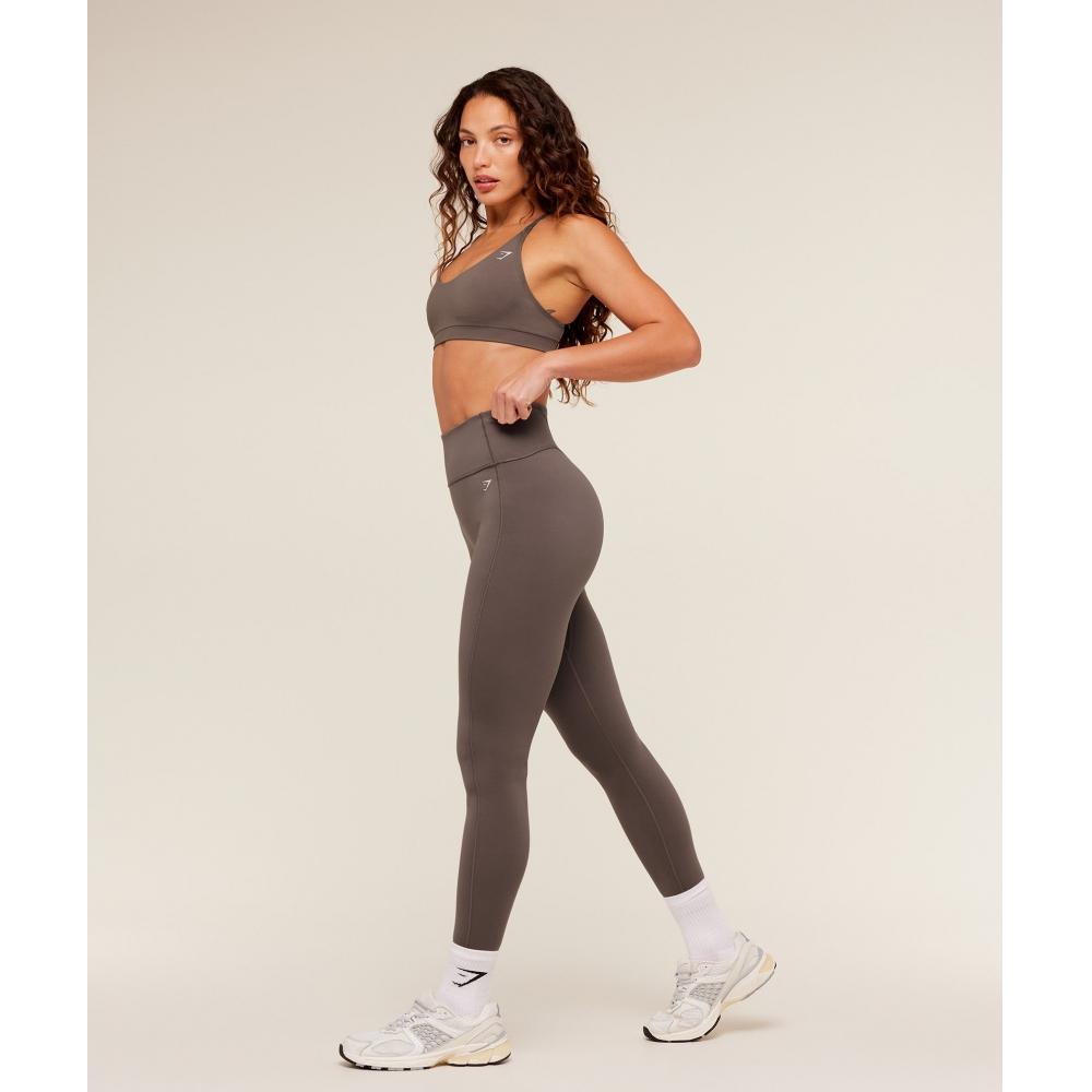 Gymshark Legacy Leggings Cool Brown B6b2l Nbzg