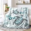 Two Turtles Customize Your Name Outdoor Blanket Suitable For All Seasons Comfortable And Warm Soft Blanket Suitable For Travel Gifts For Relatives And