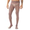 Men's Lace Trimming Pantyhose Open Crotch Long Pants Tights Leggings