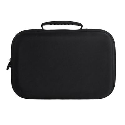 Portable Speaker Carrying Case EVA Hard Shell Soft Lining Water Proof Speaker Storage Travel Bag with Mesh Pocket Black