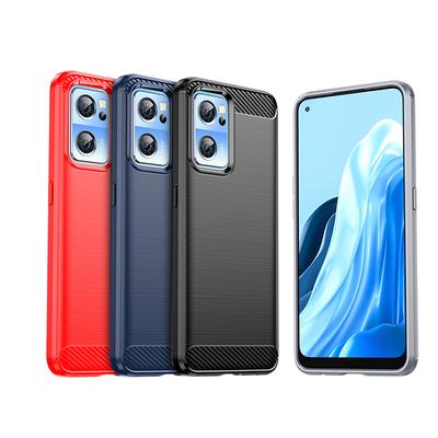 Dėl dangtelio OnePlus Nord CE 2 5G dėklas, skirtas OnePlus Nord CE 2 5G bamperiui, silikoninis anglies pluošto galinis dėklas, skirtas OnePlus Nord CE 2 dangteliui