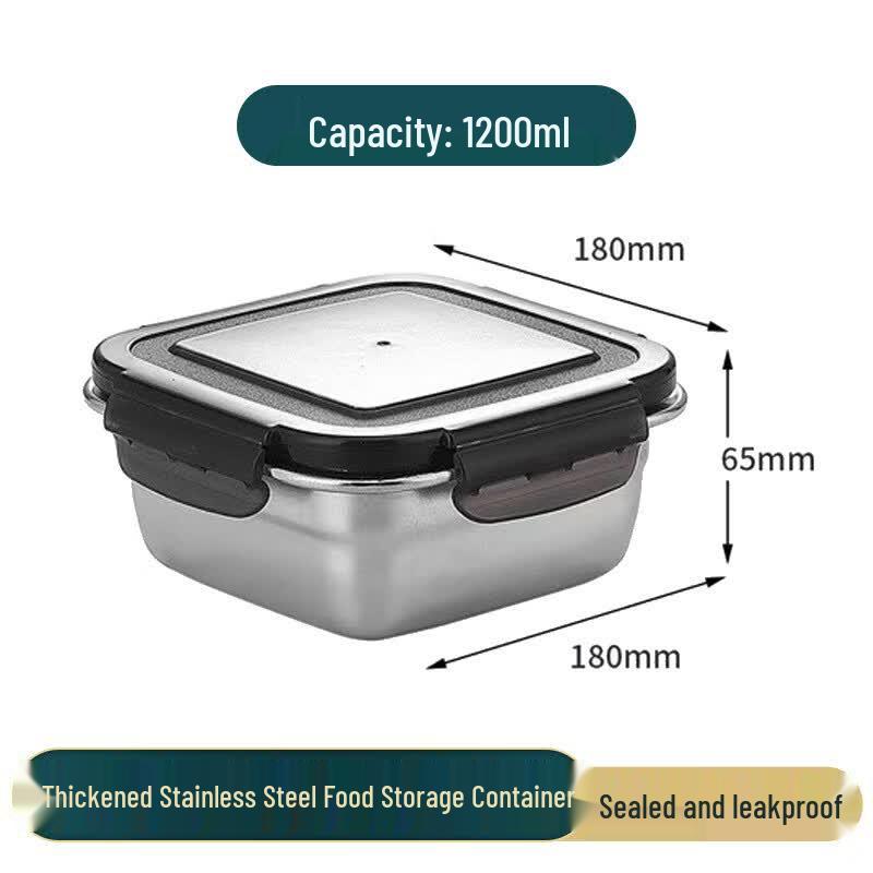 Gannian 304 Stainless Steel Vacuum Seal Lunch Box