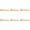 50pcs Golf Tees Professional Strong Replacement Wooden Golfing Tees for Golf Accessories
