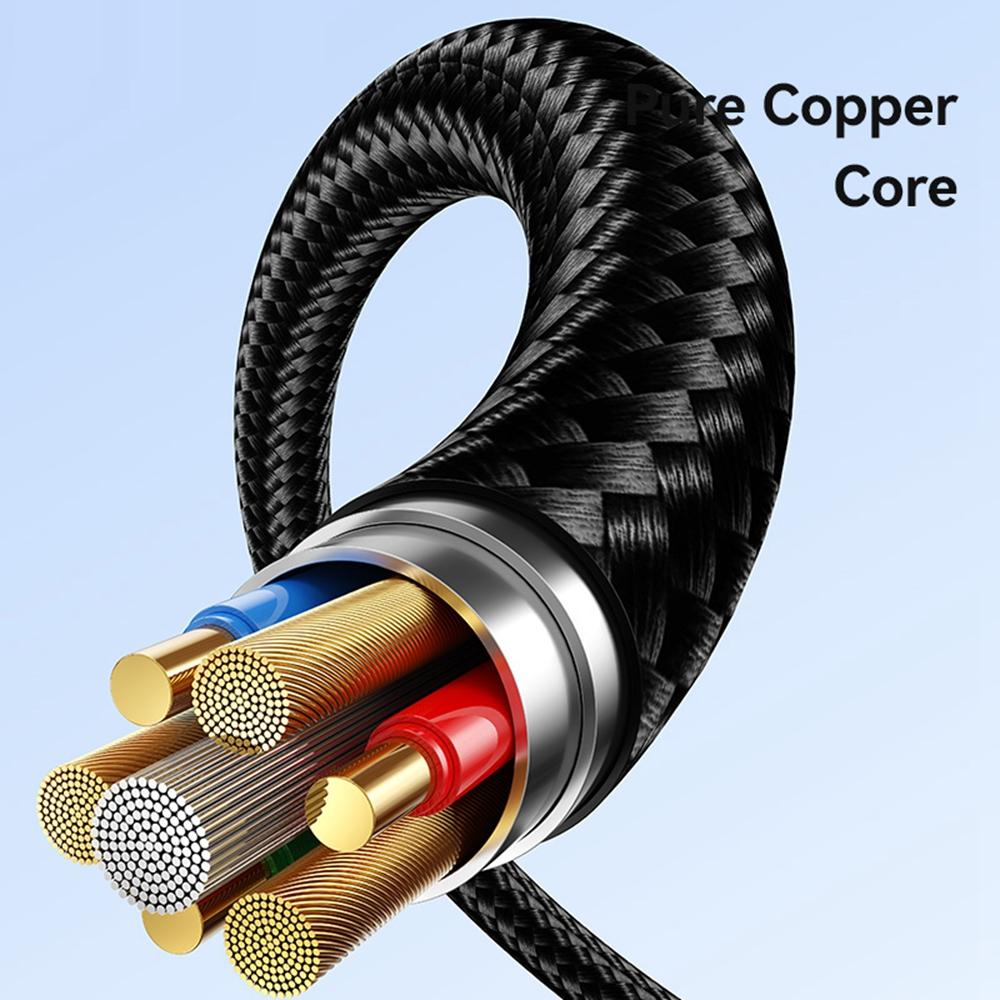 USAMS SJ767 U91 Type-C Cable 3A Fast Charging Data Cable 1m/18W Quick Charge Aluminum Alloy