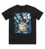 Unisex Pokemon Anime Herren T-Shirt Baumwolle Damen Kurzarm Tee Cartoon Grafikdruck Oberteile Streetwear Lässig Sommer 2026 Y2k