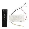 Remote Control For Ceiling Fan Light With 6 Speed Options Battery Monitoring