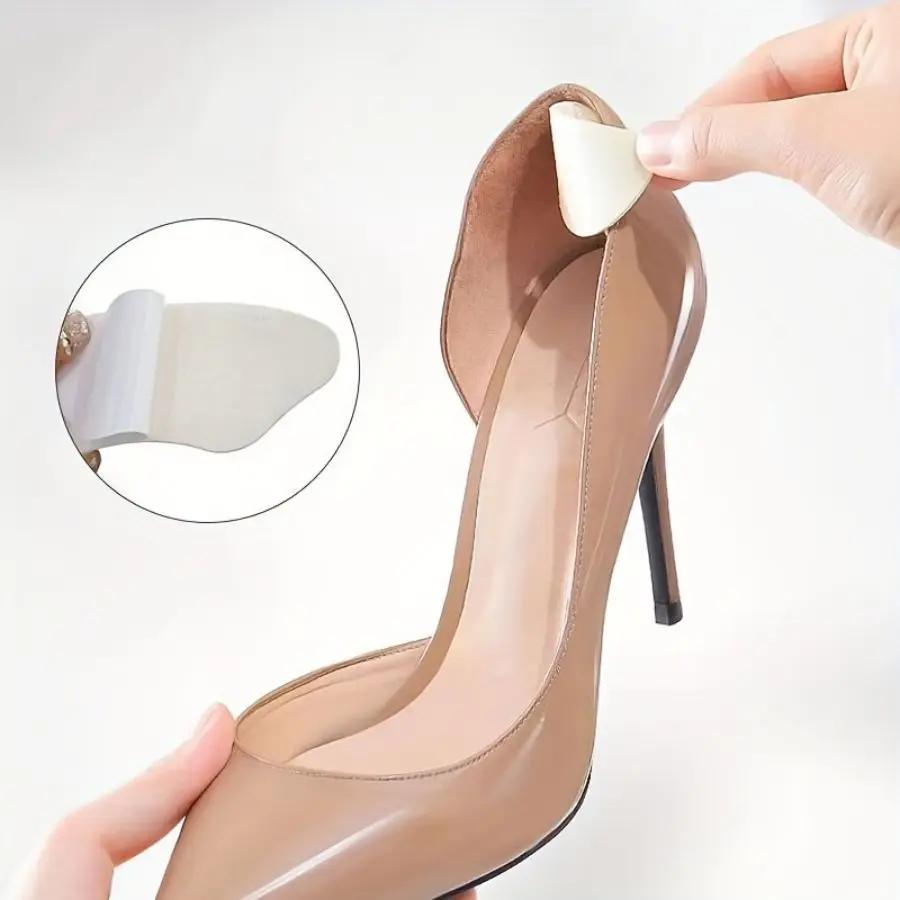 8pcs Heel Pads for Too Big Shoes Self-Adhesive Heel Protectors Heel Inserts Improve Shoe Fit And Comfort Prevent Heel Slippage