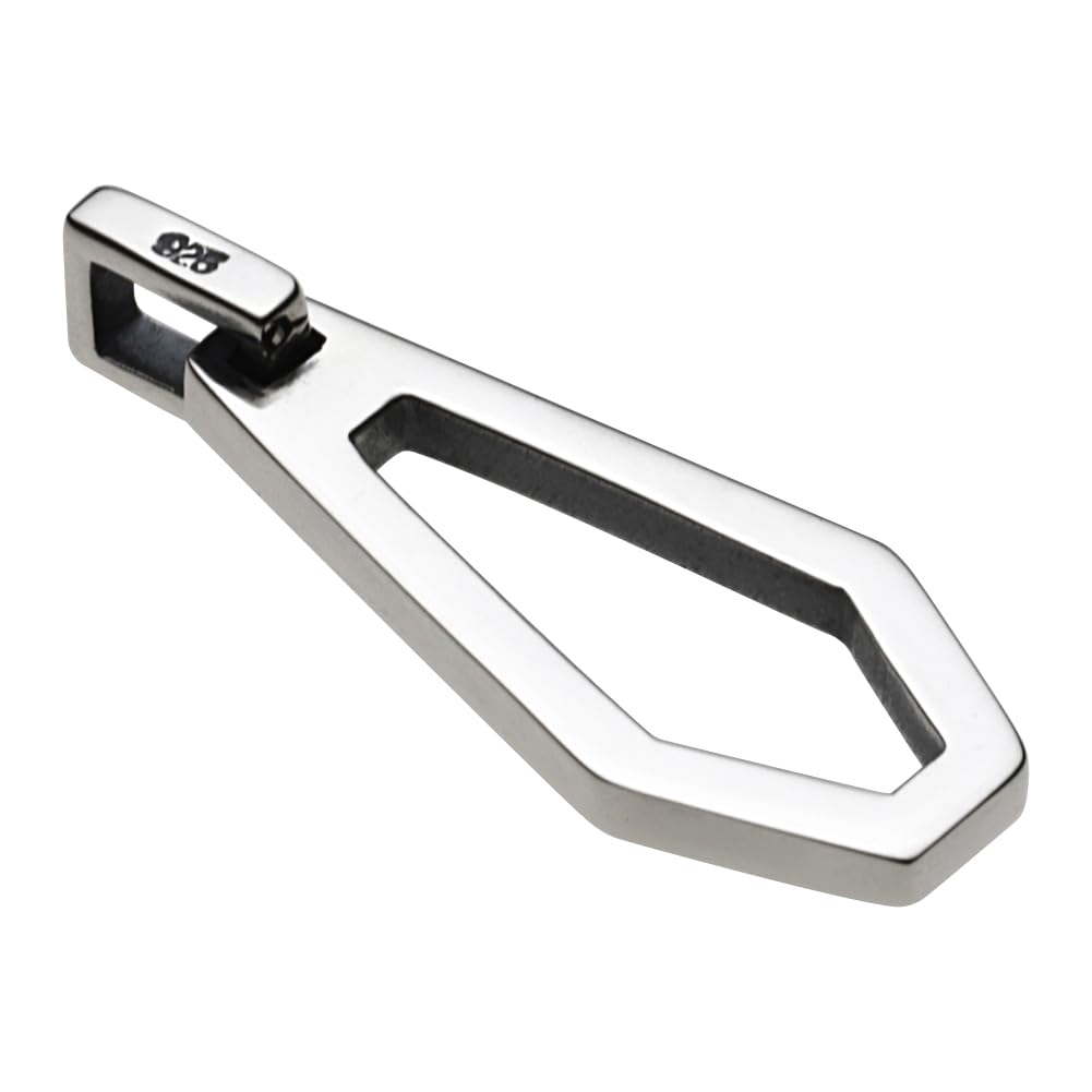 [Cenote] Tropfen Sechseck Anhänger [Silber 925 Accessoire] p0767