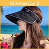 Womens Summer Sun Hat With Large Brim And Uv Block For Outdoor Activities And Travel