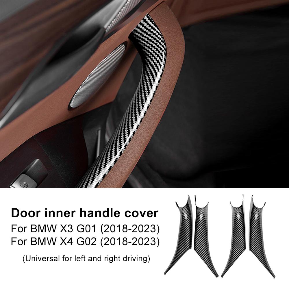 Carbon Fiber Style Window Switch Panel for BMW X3 G01 X4 G02 2018-2023