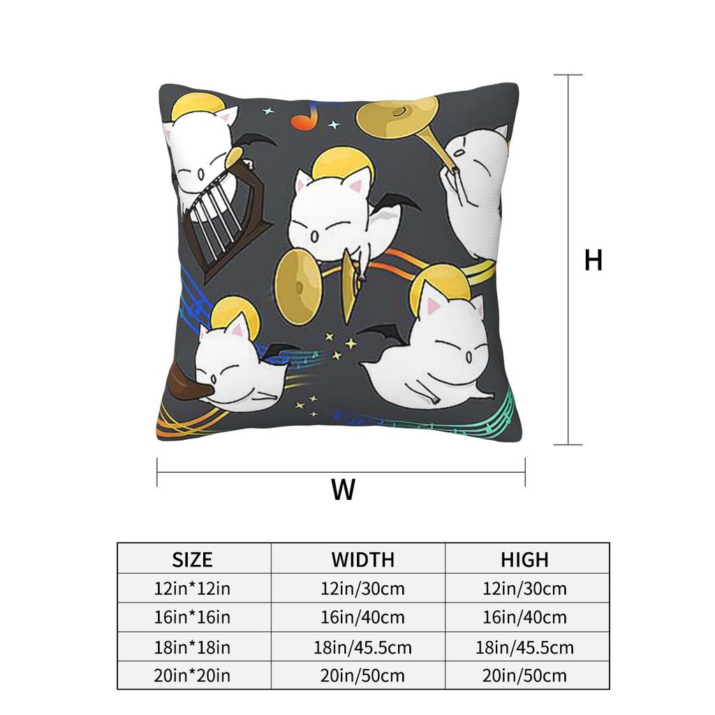 The Primog Square Pillowcase Pillow Cover Cushion Zip Decorative Comfort Throw Pillow for Home Bedroom