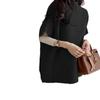 In-Stock Korean-Style Elegant Light Cape Sweater Poncho Coat Knitwear Women's Loose Slimming Plus Size Top