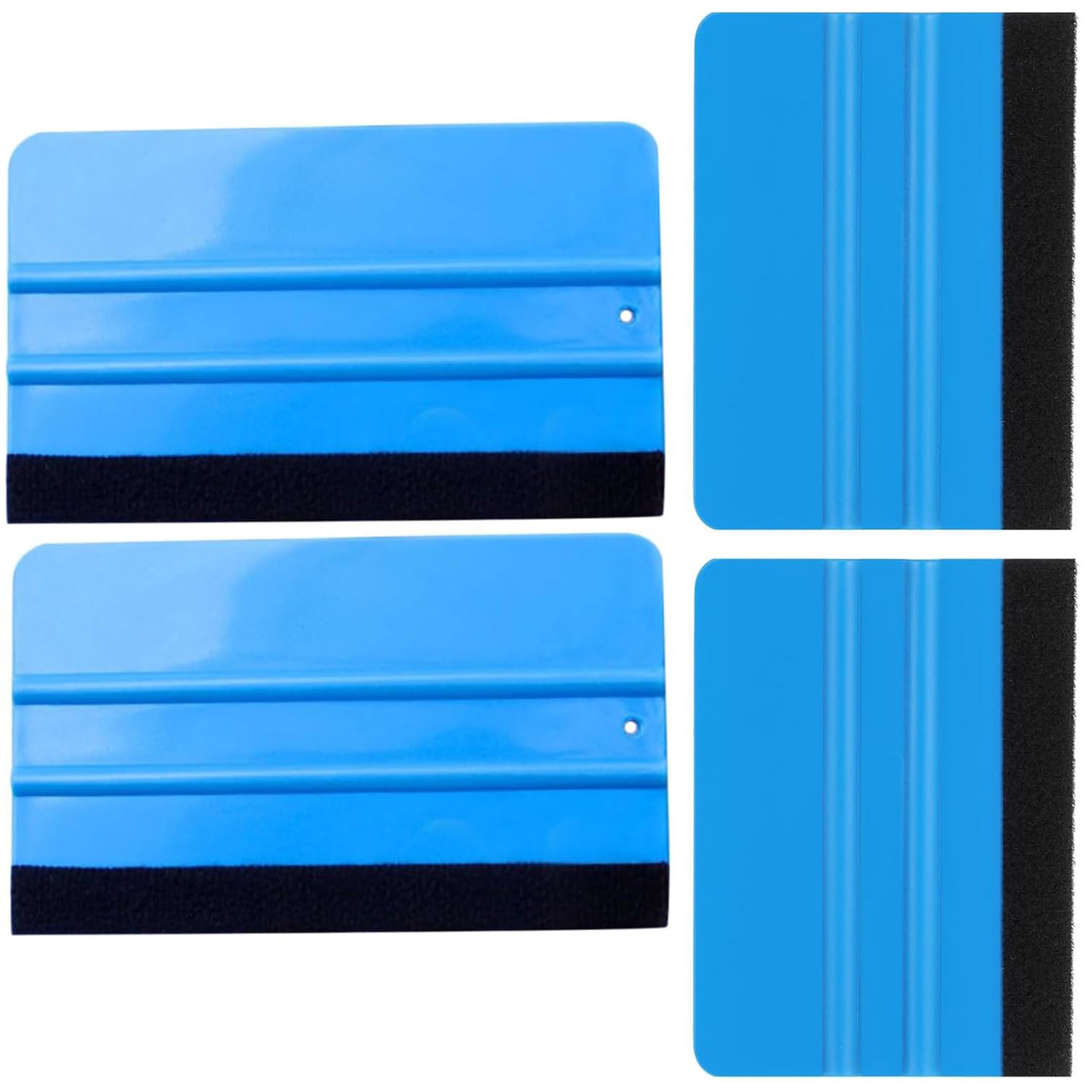 Cyiiifa Squeegee (10*7cm, 13*8cm, 2 pieces each) Car Film Installation