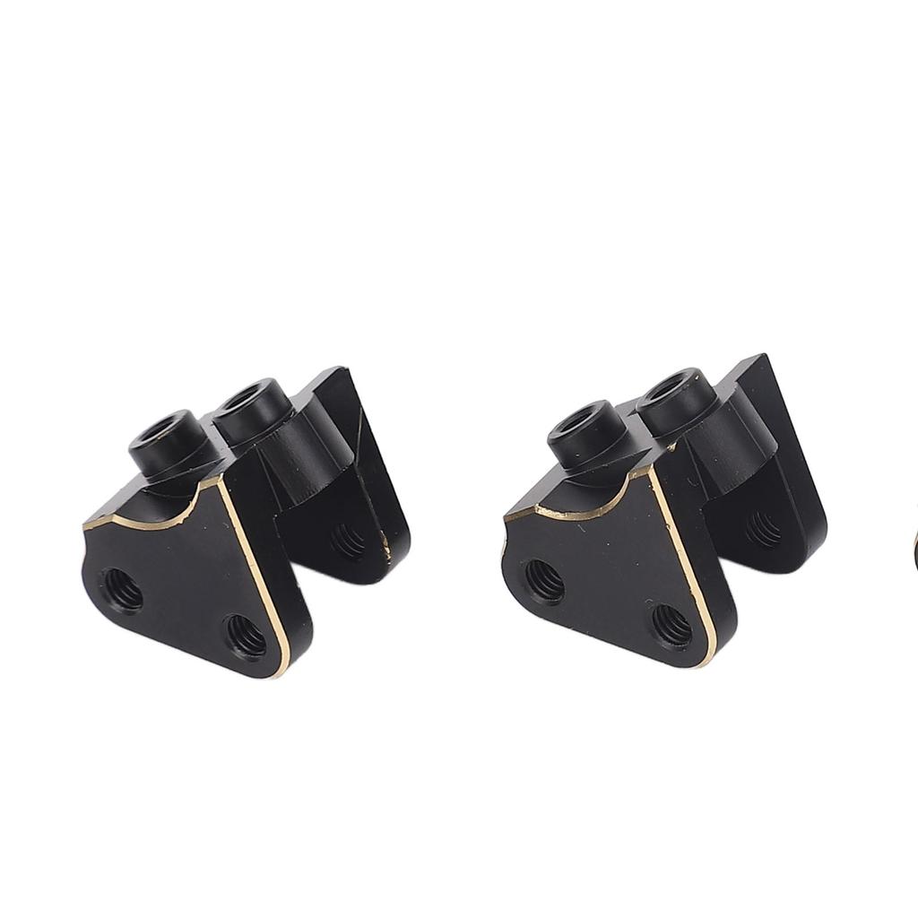 4pcs RC Crawler Link Mount Black Coating Increase Front Rear Axle Weights Brass Axle Link Rod Mount for SCX10 II AR44