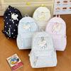 Mochila escolar con estampado japonés estilo ins de alto valor versátil gran capacidad mochila escolar para estudiantes mochila casual simple para niñas