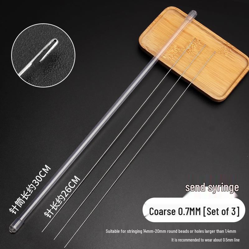 Side Opening Stainless Steel Beading Needle for Stringing Crystals and Pearls