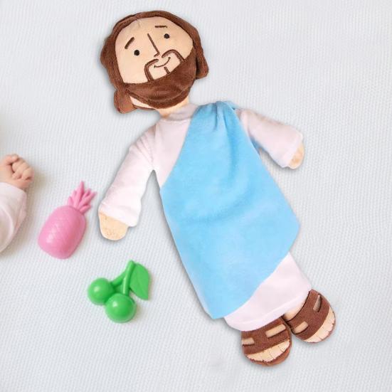 Yousheng Jesus βελούδινη κούκλα 12,5" Religious Christ Savior Παιχνίδι Χαμογελαστή Γεμιστή κούκλα για αγόρια και κορίτσια Δώρο Εκπαιδευτικό παιχνίδι