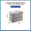 Two-Layer Portable Inflatable Footrest Mat for Yoga & Travel