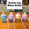 Transparent Clear Tumbler Crossbody Hanging Rope Iced Coffee Cup Drinkware Suction Cup  Home Use