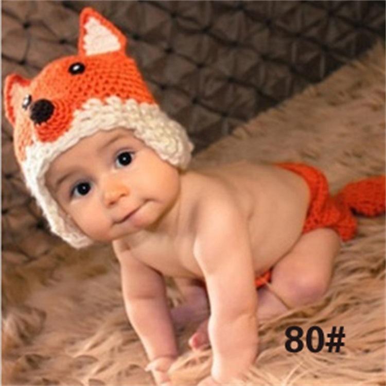 New 100-day Baby Photo Costume Full Moon Korean Style Knitted Creative Art Photo Baby Costume