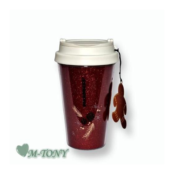 Starbucks Starbucks Holiday Charm Tumbler Red Ginger Man 355ml (12oz)  Overseas Limited Item/Not Released in Japan/Starbucks/Tumbler/Starbucks