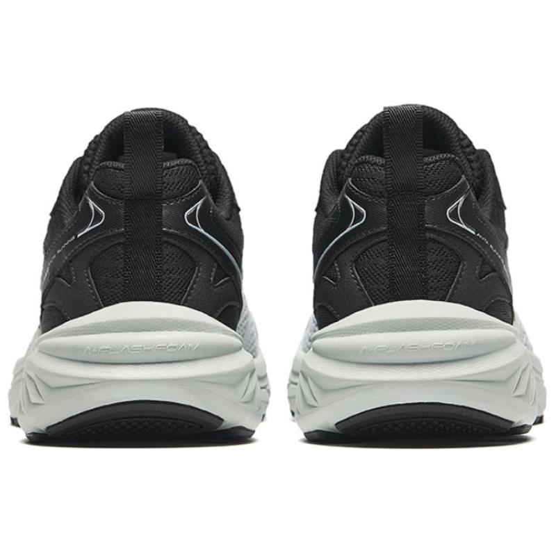 Anta Cushioning Slip Resistant Low Top Running Shoes Men's Gray Black Sneakers 912435508-4