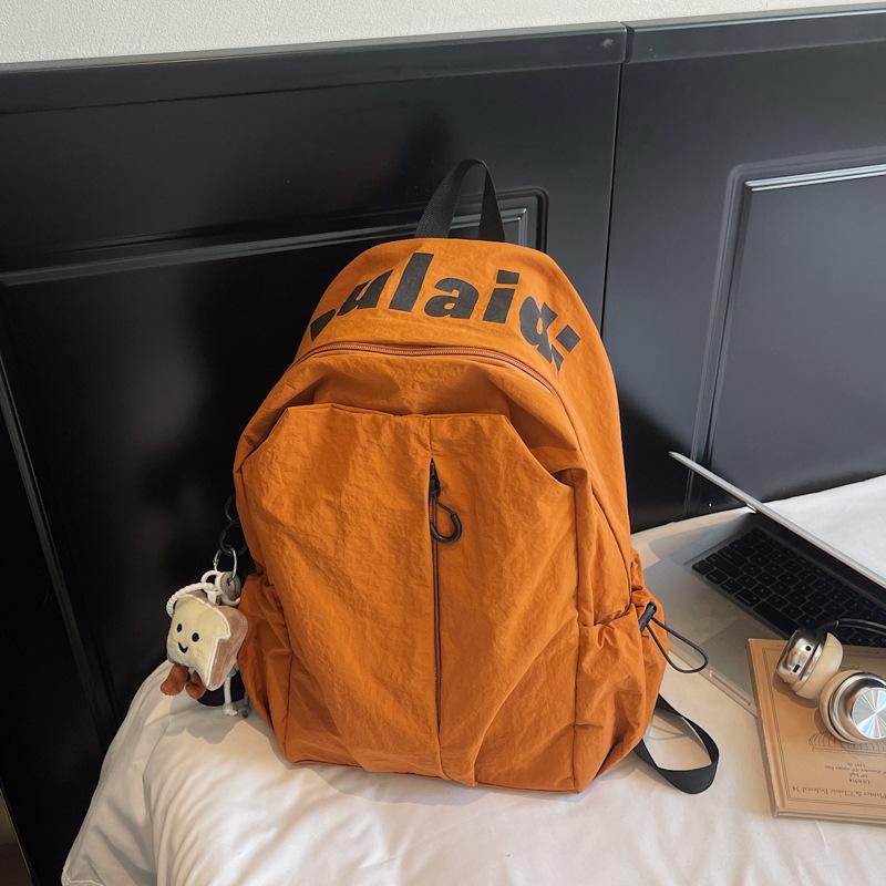 School bag niche lightweight anti-splashing high school students men and women large capacity sports outdoor backpack travel backpack