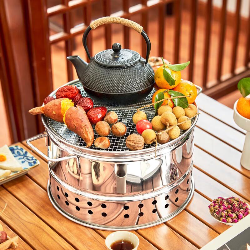 Suncojia Stainless Steel Outdoor Charcoal Stove