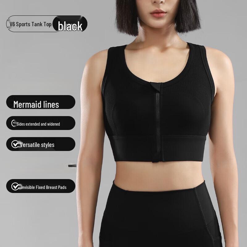Junbie ударопрочный спортивный бюстгальтер жилет для йоги и фитнеса 4XL