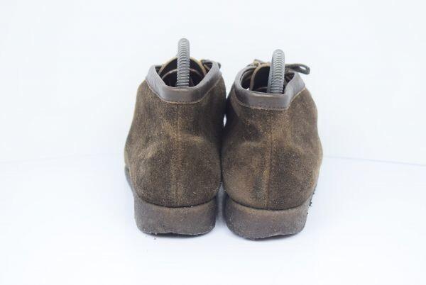 Regal Tassel Moccasin Boots Dark Brown Suede 24.5(USED)