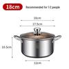 ZISIZ Stainless Steel Multipurpose Pot