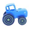 Early Learning Car Farmer Toy Sliding Toy Musical Car Model Mini Blue Tractor  For Children