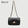 Ladies Messenger Bag Fashionable All-Match Diamond Chain Spring Summer One-Shoulder Underarm Small Square Bag