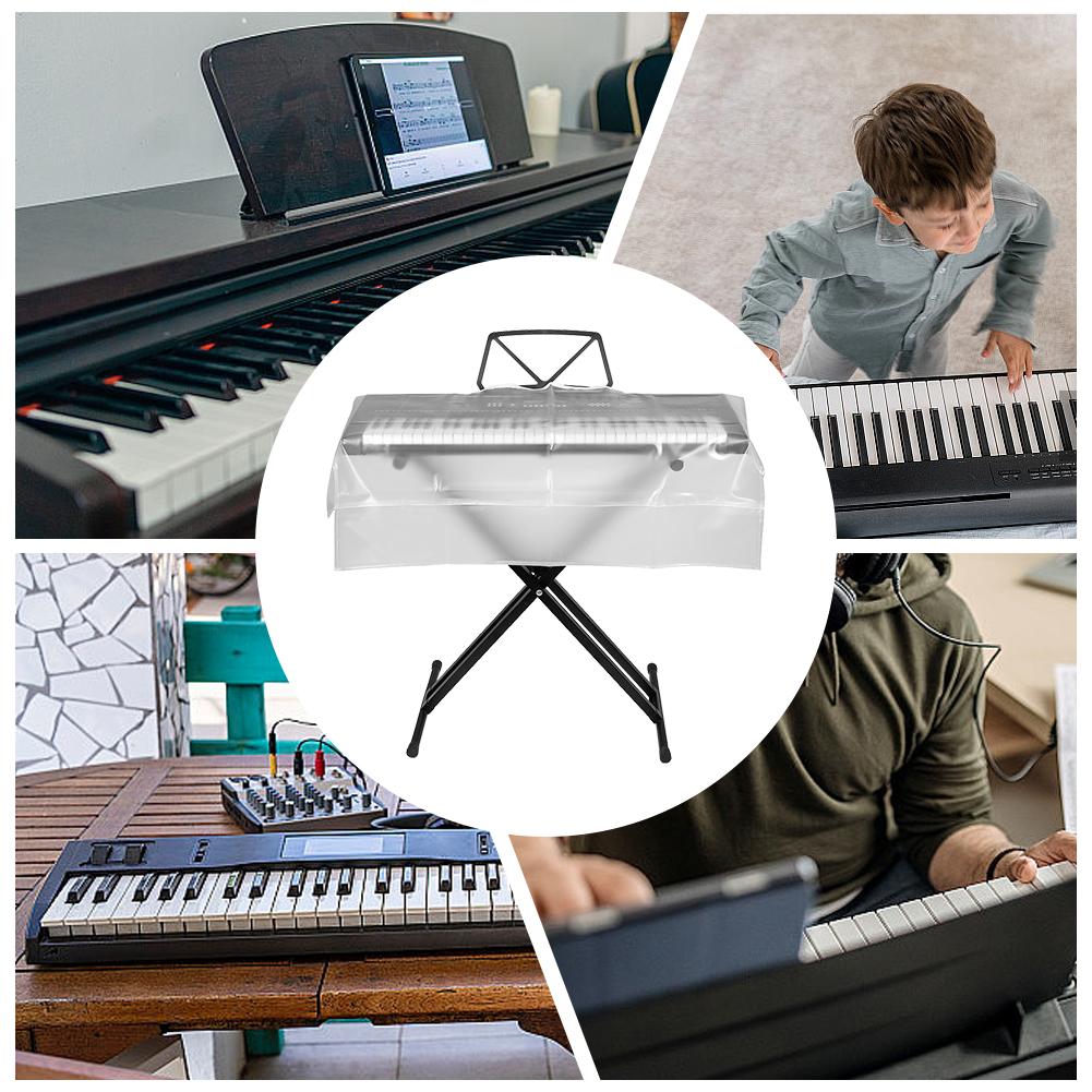 61/88 Keys Electronic Piano Keyboard Dust Cover Digital Piano Keyboard Protector Digital Piano Keyboard Dust Cover