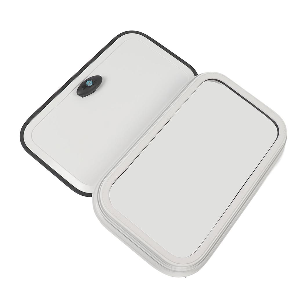 RV Baggage Door H500 W300mm Rounded Corner UV Protection Access Storage Door for Trailer