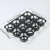 1PC Growing Seedling Hole Tray Phalaenopsis Tray 12-hole Flower Seedling Pot Bracket