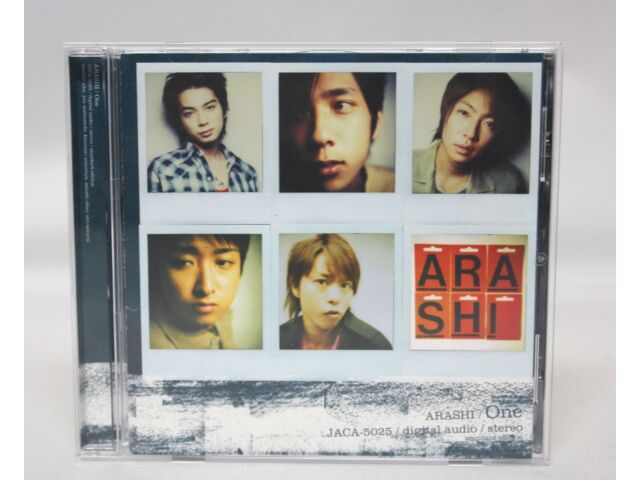 

[CD] One Nomal Edition ARASHI JACA-5025 J-Pop Idol Group 5th Original Album NEW