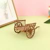 Dollhouse Miniature Simulation Assembled Cart  Model DIY Accessories Garden Furniture Toys