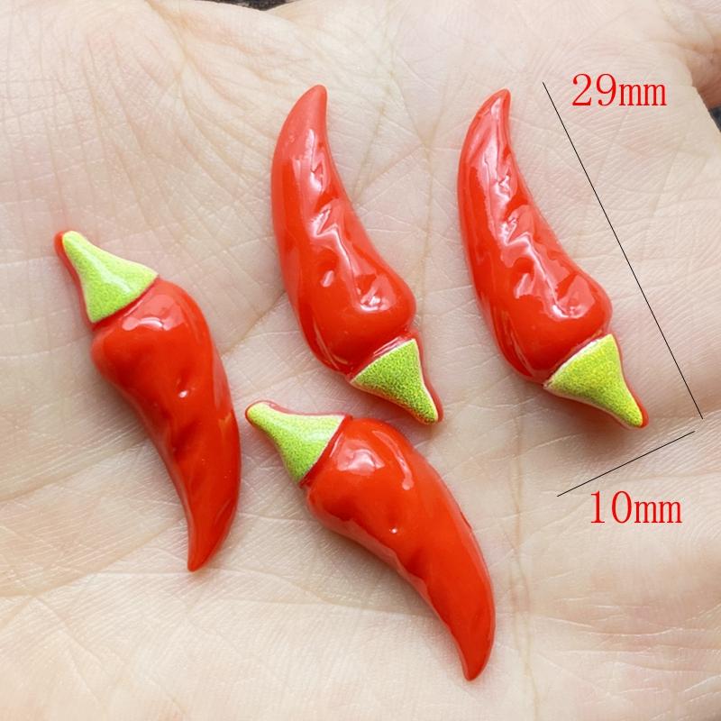 20Pcs Kawaii Cute Mixed Mini Fruit Series FlatBack Resin Cabochons Scrapbooking DIY Jewelry Craft Decoration Accessories G59