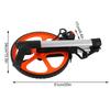 Hand Measuring Wheel Brake And Return-To-Zero Device Distance Wheel Reading Data Is Clearer Distance Measure for Land Measure