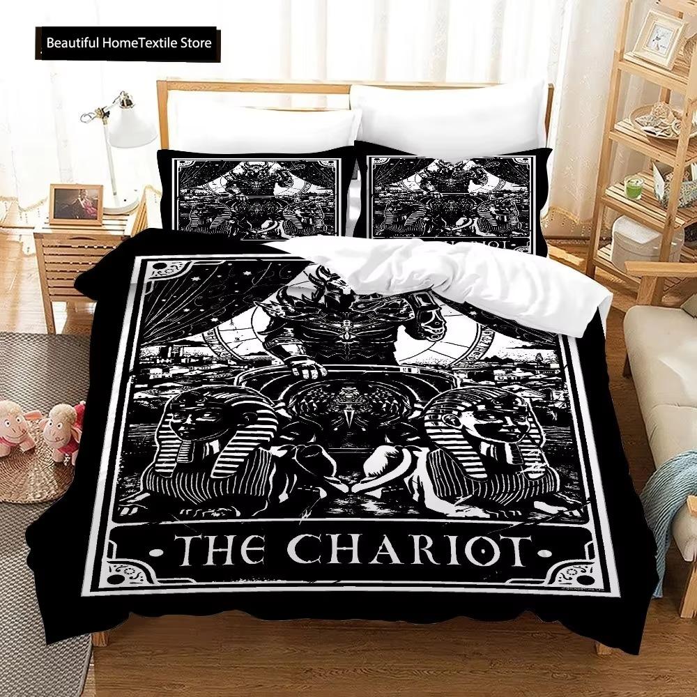Comforter Wonderful Medusa In Myth 3D Greek Mythology Figurine Medusa Themed Bedding Sets Full Queen Size Comforter Comforter (quilt)-EU Single(135*200cm)3pcs
