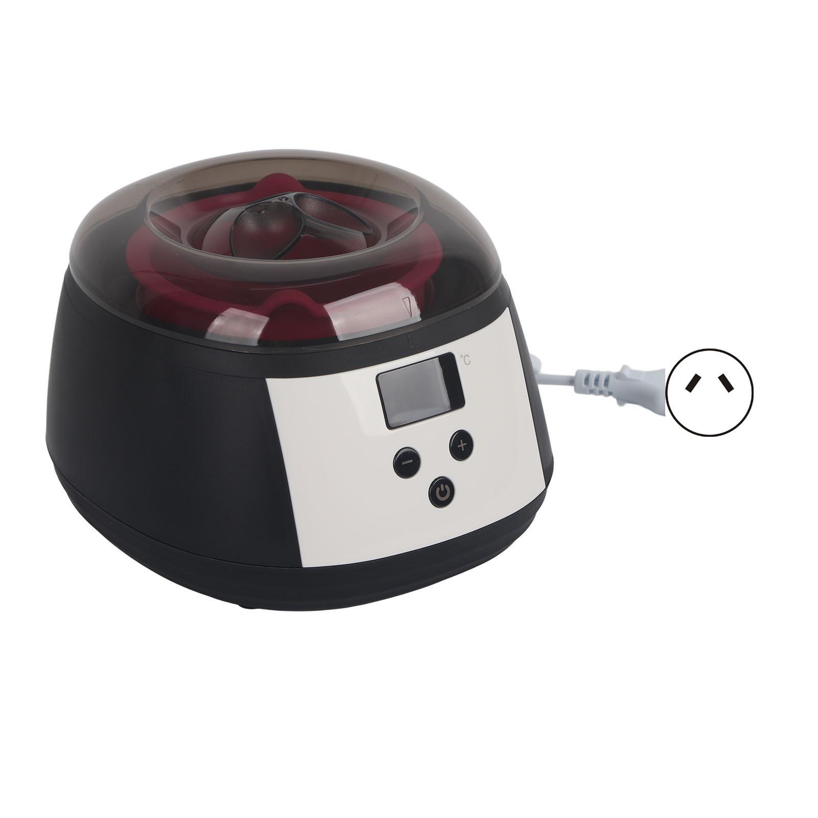 

Нагрівач воску для видалення волосся Алюмінієвий світлодіодний дисплей з регульованою температурою Електричний нагрівач воску 100‑240 В AU PLUG