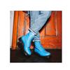 Dr. Martens 1460 Leather Round Toe Lace-Up Short Boots Women Boots Medium-Blue 26902416