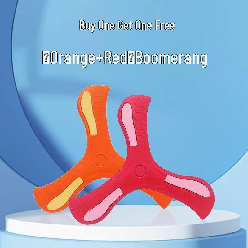 Eva Soft Three-Leaf Automatic Return Boomerang – Outdoor Children's Toy Gift
