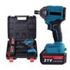 21V Rechargeable Lithium Battery Impact Wrench & Electric Screwdriver Combo