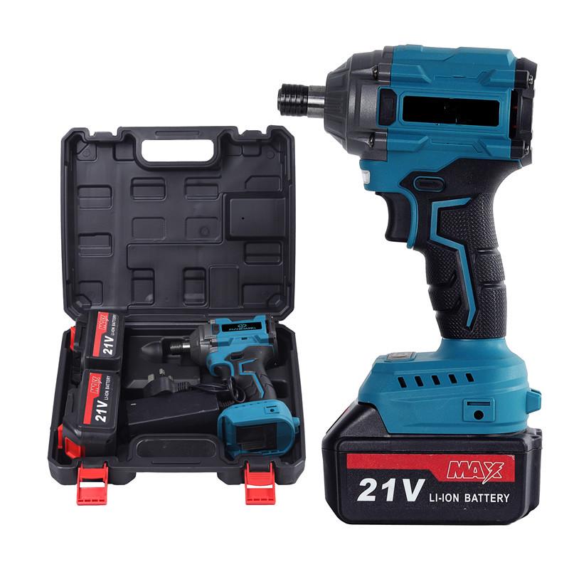 21V Rechargeable Lithium Battery Impact Wrench & Electric Screwdriver Combo
