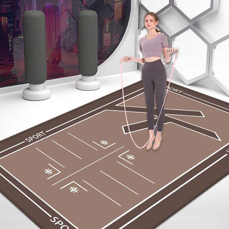 Shock-Absorbing, Soundproof, Non-Slip Fitness & Yoga Mat - Free Shipping