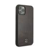 Etui do iPhone 11 Pro Max Mercedes Wood Line Rosewood Brązowy